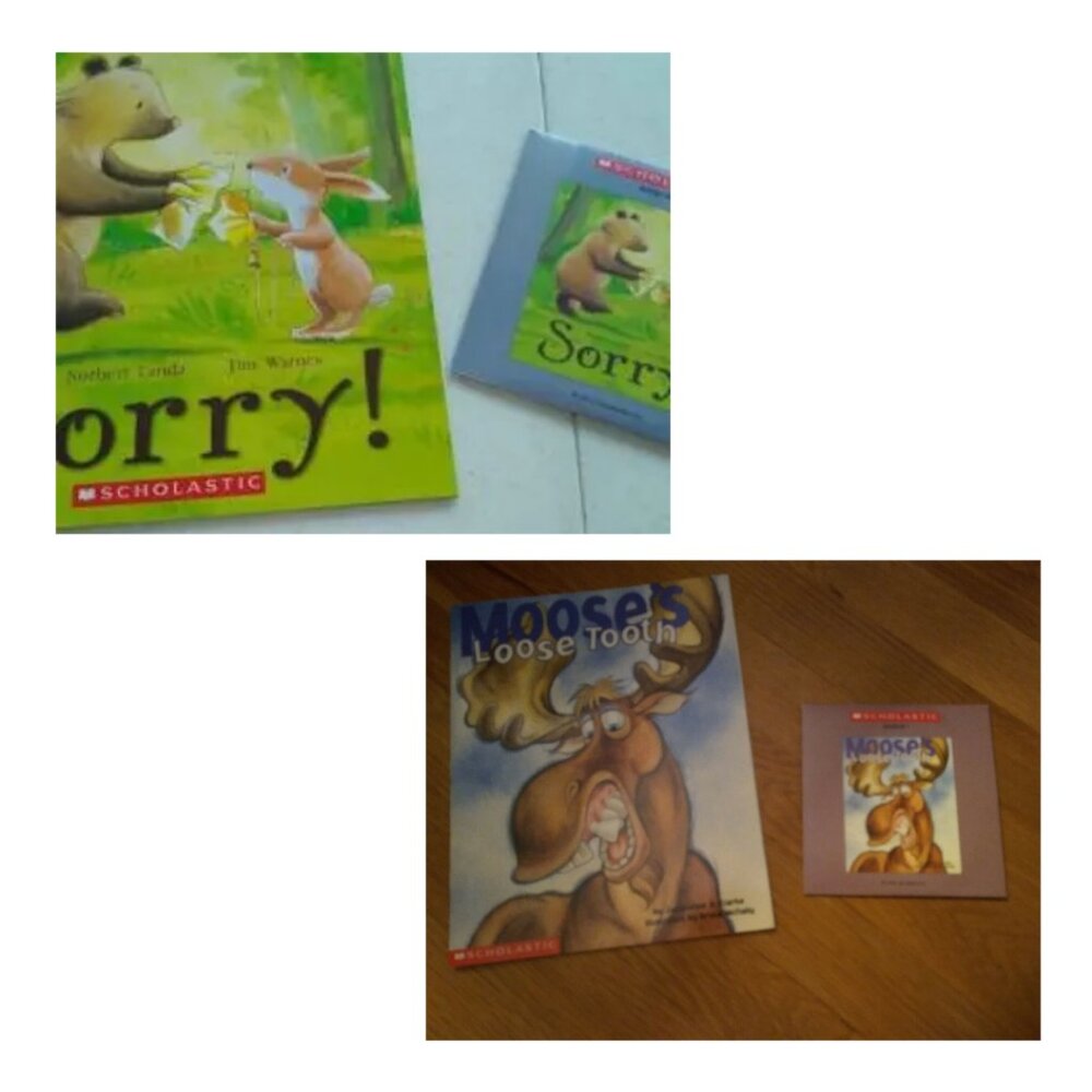 Sorry + Moose's Loose Tooth 2 x Audio-books